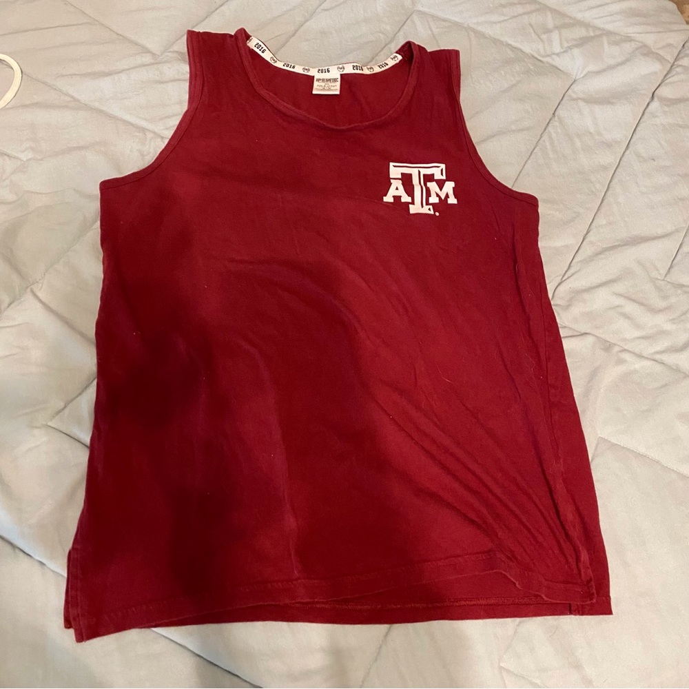 Victoria’s Secret Pink Texas A&M Tank Top size:M